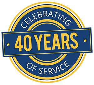 Celebrating 40 Years Of Service